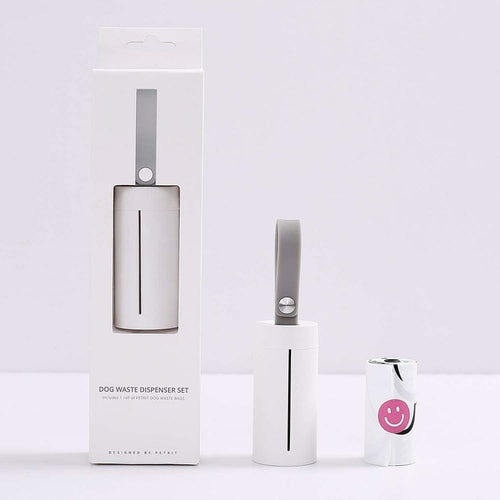 Instachew Premium Waste Bag Dispenser + Leak-Proof Refills