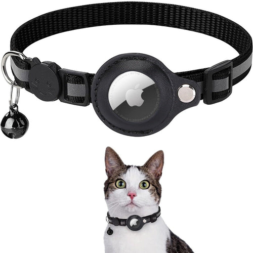 Reflective AirTag Collar for Cats & Small Dogs
