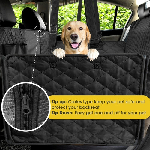 Heavy-Duty Waterproof Dog Car Seat Cover